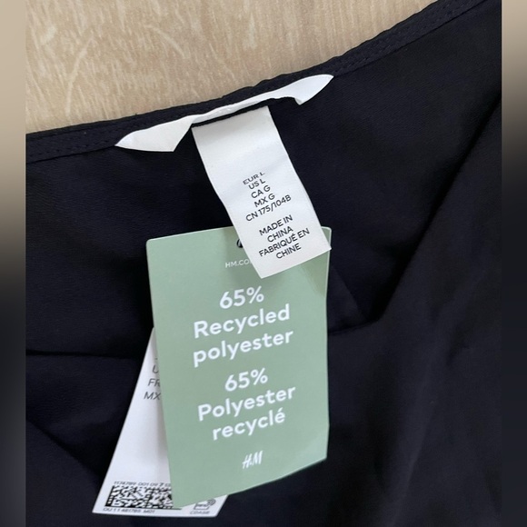 NWT H&M Creped women dress  size L - Picture 3 of 3